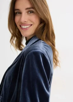 Outlet Blazer aus softem Samt Damen Blazer|Zweiteiler & Sets