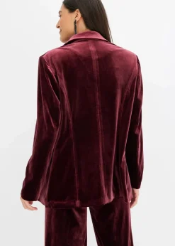 Damen bonprix Blazer|Zweiteiler & Sets|Blazer aus softem Samt