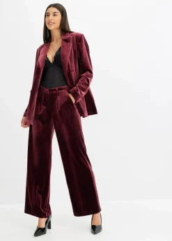 Damen bonprix Blazer|Zweiteiler & Sets|Blazer aus softem Samt