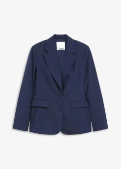 Damen bonprix Bekleidung·Basics|Blazer|Blazer mit dekorativen Handstich Details