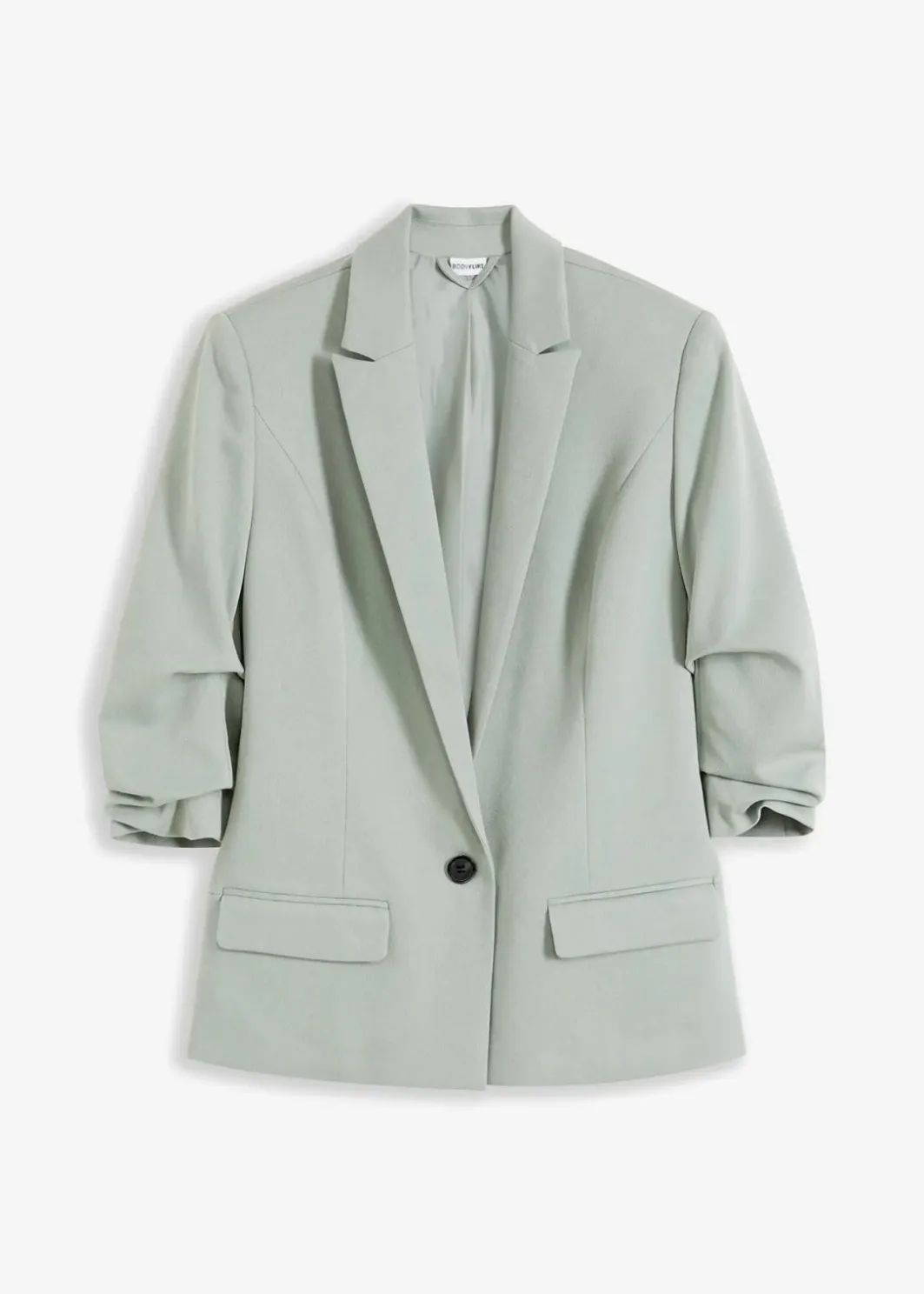 Blazer mit drapierten Ärmeln Damen Nachhaltigere Materialien|Blazer