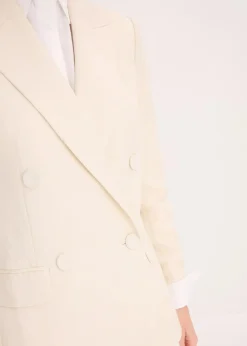 Damen bonprix Blazer|Bekleidung·Basics|Blazer mit Lyocell im Crinklelook