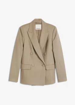 New Blazer mit Lyocell im Crinklelook Damen Bekleidung·Basics|Blazer