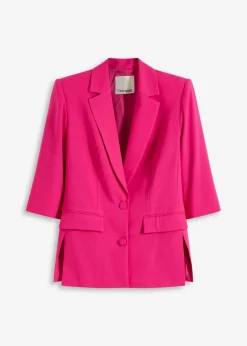 Damen bonprix Blazer|Blazer mit modisch betonten Schultern