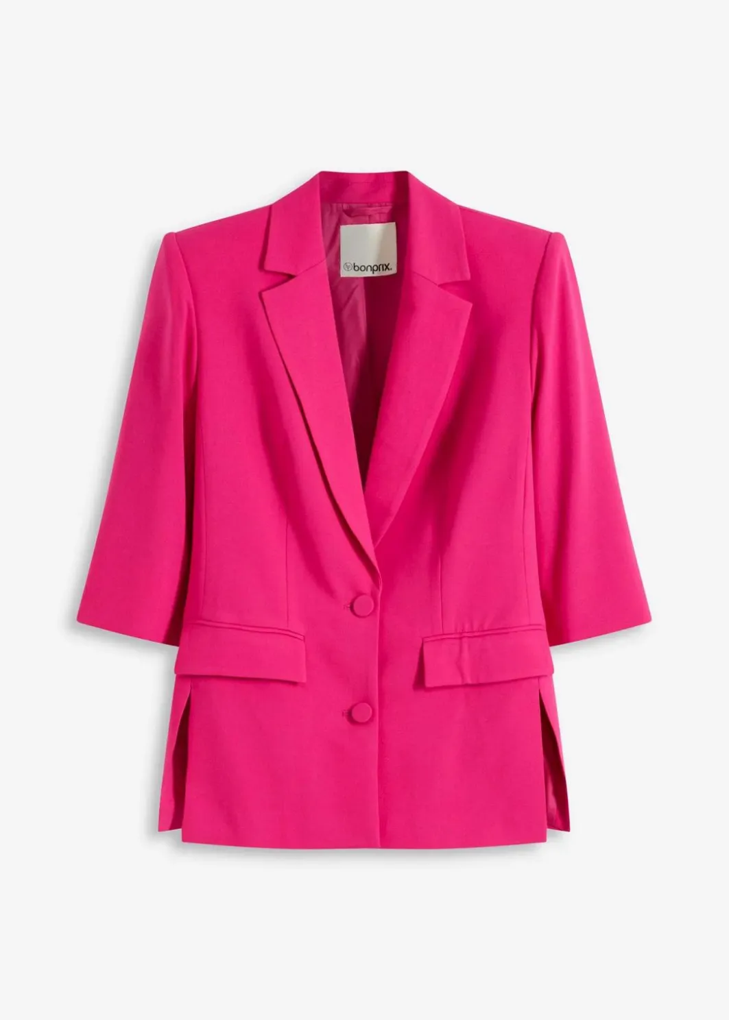 Damen bonprix Blazer|Blazer mit modisch betonten Schultern