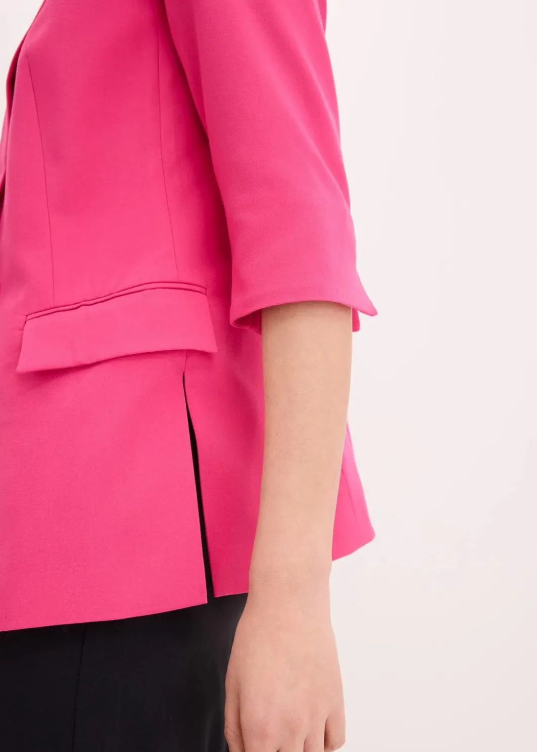 Damen bonprix Blazer|Blazer mit modisch betonten Schultern