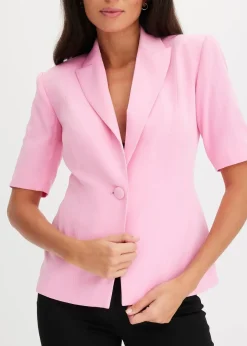 Damen bonprix Blazer|Blazer mit Sandhourglass-Passform