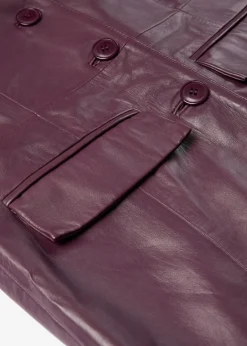 Clearance Blazermantel aus Lammnappa Damen Bekleidung·Hosen|Premium