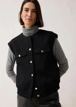 Online Blazerweste mit Wollanteil Damen Jacken & Mäntel|Bekleidung·Hosen