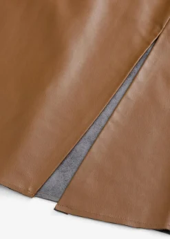 Outlet Bleistiftrock aus Lederimitat Damen Bekleidung·Sportbekleidung|Röcke