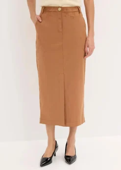 Sale Bleistiftrock aus Velourslederimitat Damen Bekleidung·Sportbekleidung|Röcke