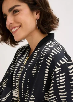 Damen bonprix Bekleidung·Hosen|Jacken & Mäntel|Blouson aus fließendem Satin
