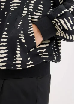 Damen bonprix Bekleidung·Hosen|Jacken & Mäntel|Blouson aus fließendem Satin