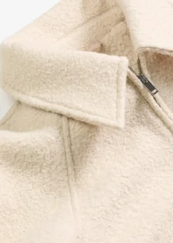 Outlet Blouson aus softem Bouclé Damen Bekleidung·Hosen|Jacken & Mäntel
