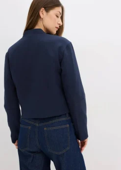 Damen bonprix Jacken & Mäntel|Blouson aus softem Viskose-Mix
