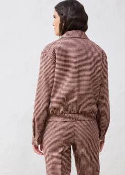 Discount Blouson aus weichem Woll-MIx Damen Bekleidung·Hosen|Jacken & Mäntel