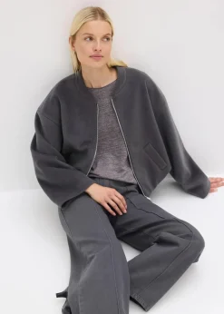 New Blouson mit Ballonsaum Damen Bekleidung·Hosen|Jacken & Mäntel