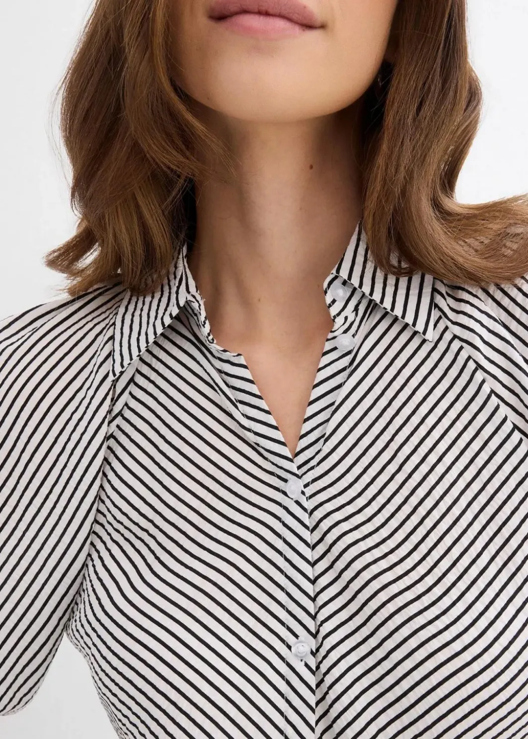 Damen bonprix Bekleidung·Jacken & Mäntel|Blusen & Tuniken|Bluse aus feinem Viskose-Mix