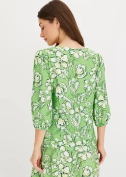 Sale Bluse aus feinem Viskose-Mix Damen Bekleidung·Jacken & Mäntel|Blusen & Tuniken