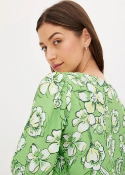 Sale Bluse aus feinem Viskose-Mix Damen Bekleidung·Jacken & Mäntel|Blusen & Tuniken