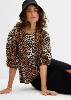 Damen bonprix Blusen & Tuniken|Bluse aus feinem Viskose-Mix
