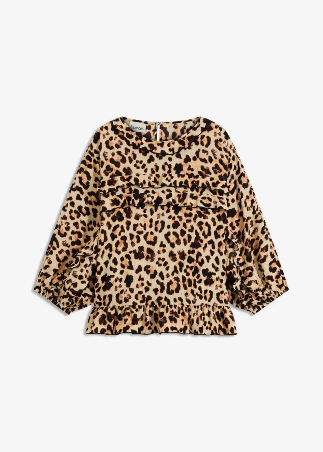 Bluse aus feinem Viskose-Mix Damen Bekleidung·Jacken & Mäntel|Blusen & Tuniken
