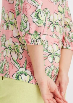 Hot Bluse aus feinem Viskose-Mix Damen Blusen & Tuniken|Bekleidung·Jacken & Mäntel