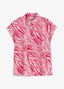 Discount Bluse aus fließendem Satin Damen Bekleidung·Jacken & Mäntel|Zweiteiler & Sets