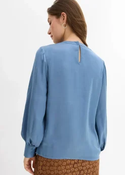 Damen bonprix Bekleidung·Jacken & Mäntel|Blusen & Tuniken|Bluse aus fließendem Satin