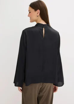 Damen bonprix Bekleidung·Jacken & Mäntel|Blusen & Tuniken|Bluse aus fließendem Satin