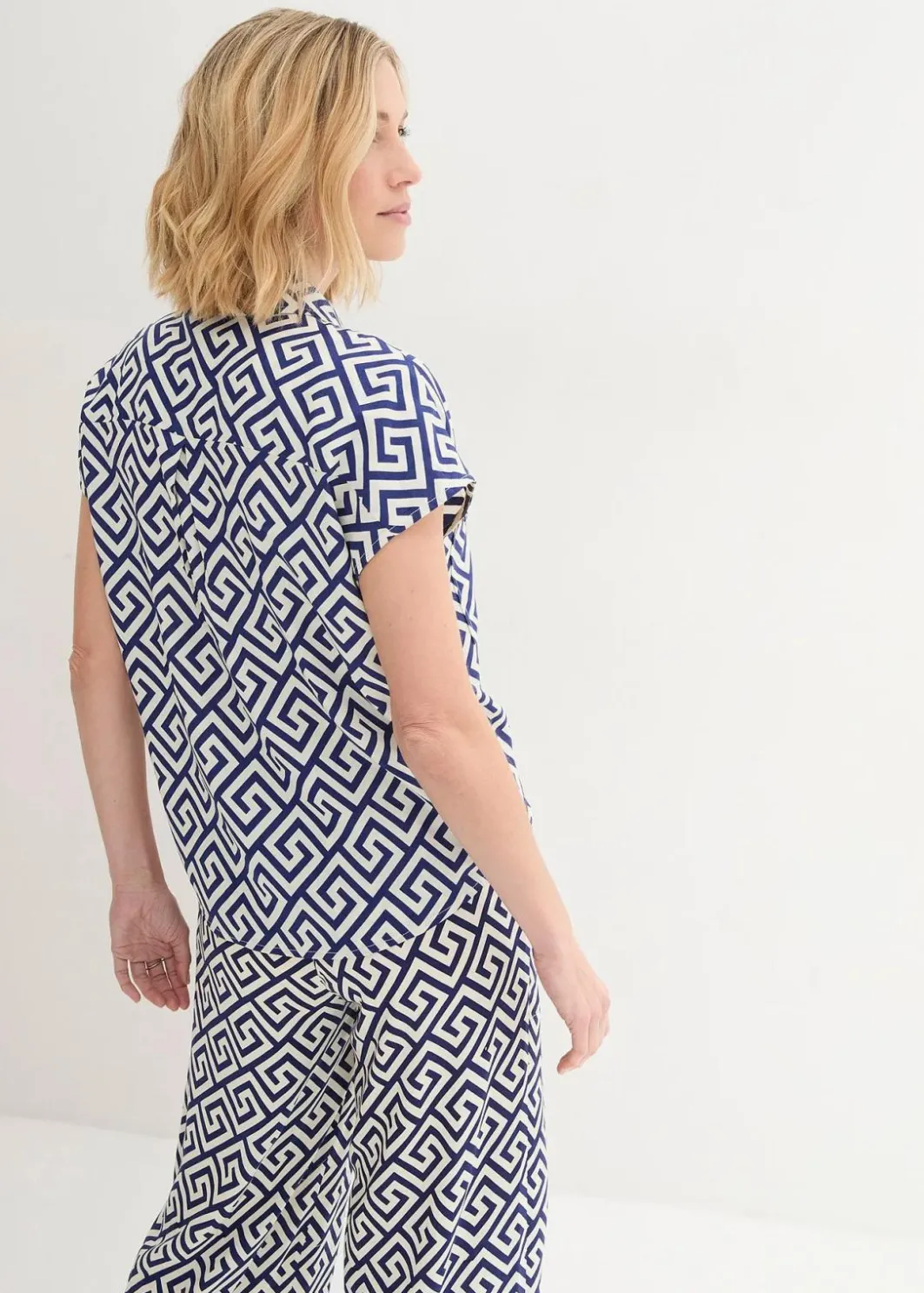 New Bluse aus fließender Viskose Damen Nachhaltigere Materialien|Blusen & Tuniken