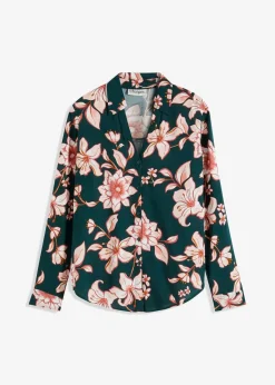 Damen bonprix Bekleidung·Jacken & Mäntel|Blusen & Tuniken|Bluse aus fließender Viskose
