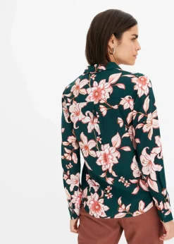 Damen bonprix Bekleidung·Jacken & Mäntel|Blusen & Tuniken|Bluse aus fließender Viskose