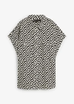 Best Bluse aus fließender Viskose Damen Bekleidung·Jacken & Mäntel|Blusen & Tuniken