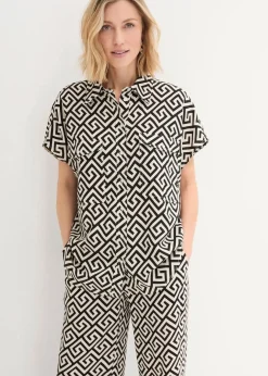 Best Bluse aus fließender Viskose Damen Bekleidung·Jacken & Mäntel|Blusen & Tuniken