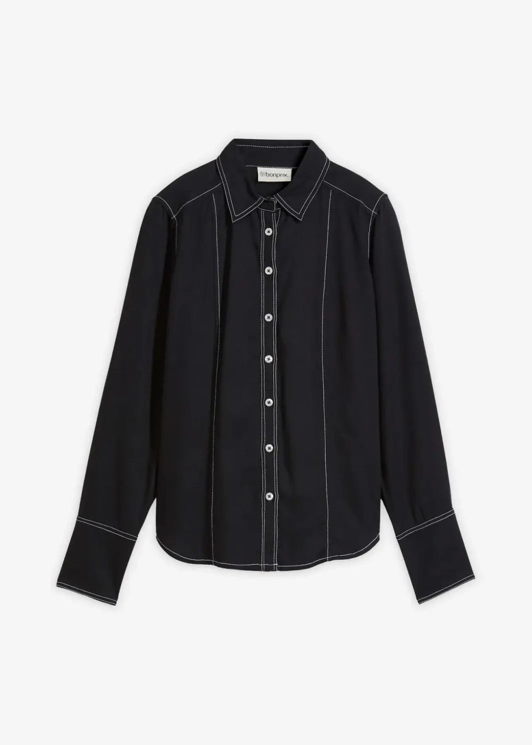 Damen bonprix Bekleidung·Jacken & Mäntel|Nachhaltigere Materialien|Bluse aus fließender Viskose
