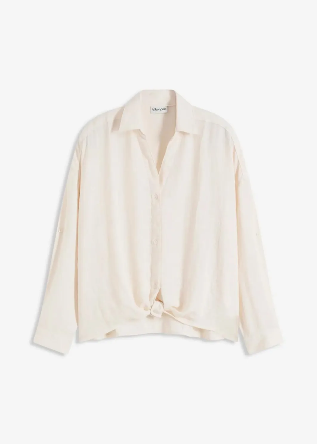Discount Bluse aus leichtem Crêpe Damen Blusen & Tuniken|Bekleidung·Jacken & Mäntel