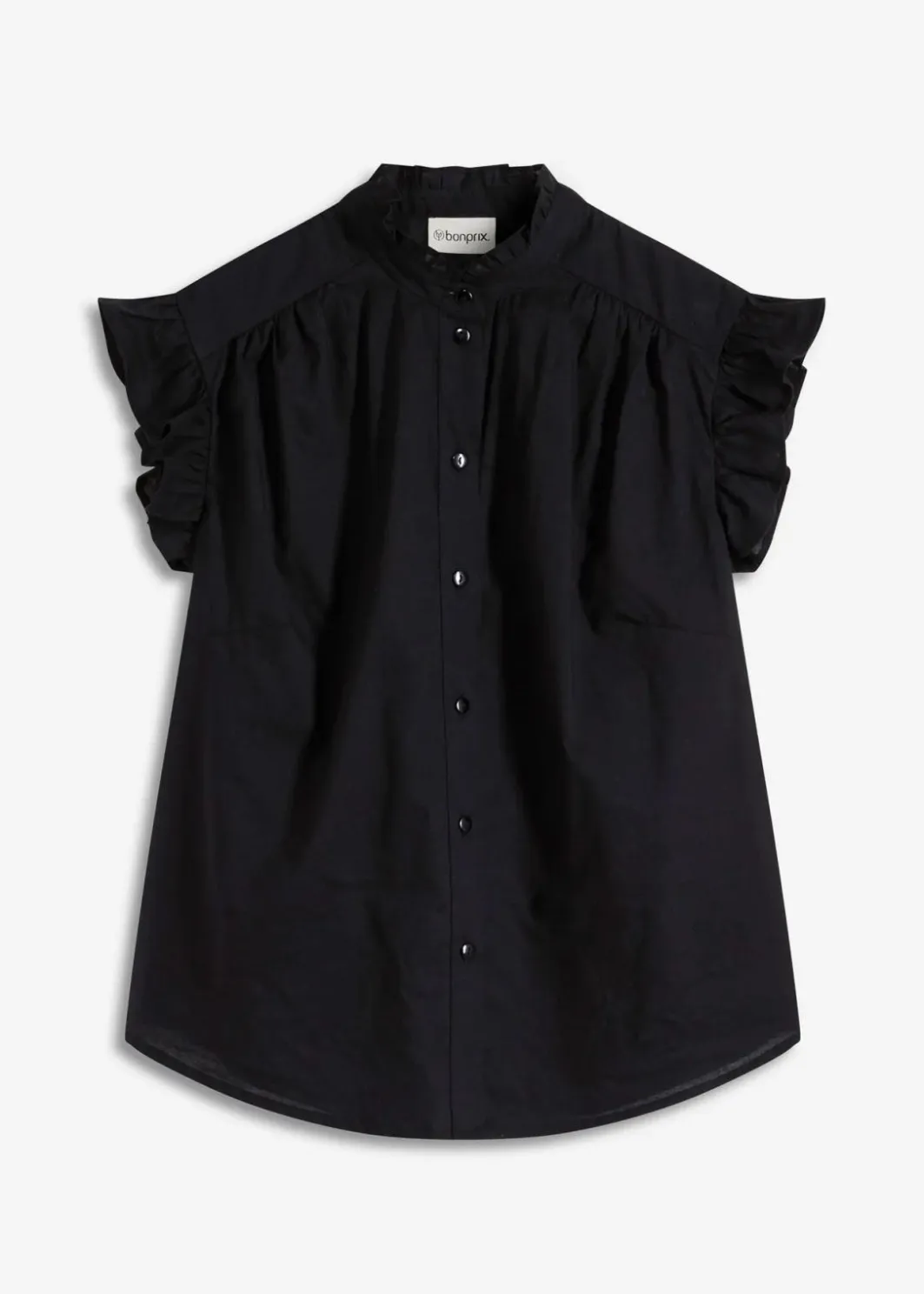 Damen bonprix Blusen & Tuniken|Bekleidung·Jacken & Mäntel|Bluse aus reiner Baumwolle