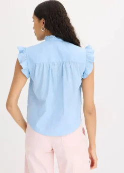 Damen bonprix Bekleidung·Jacken & Mäntel|Blusen & Tuniken|Bluse aus reiner Baumwolle