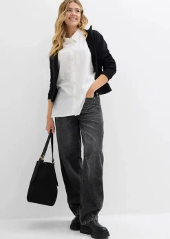 Discount Bluse aus reiner Baumwolle Damen Bekleidung·Jacken & Mäntel|Blusen & Tuniken