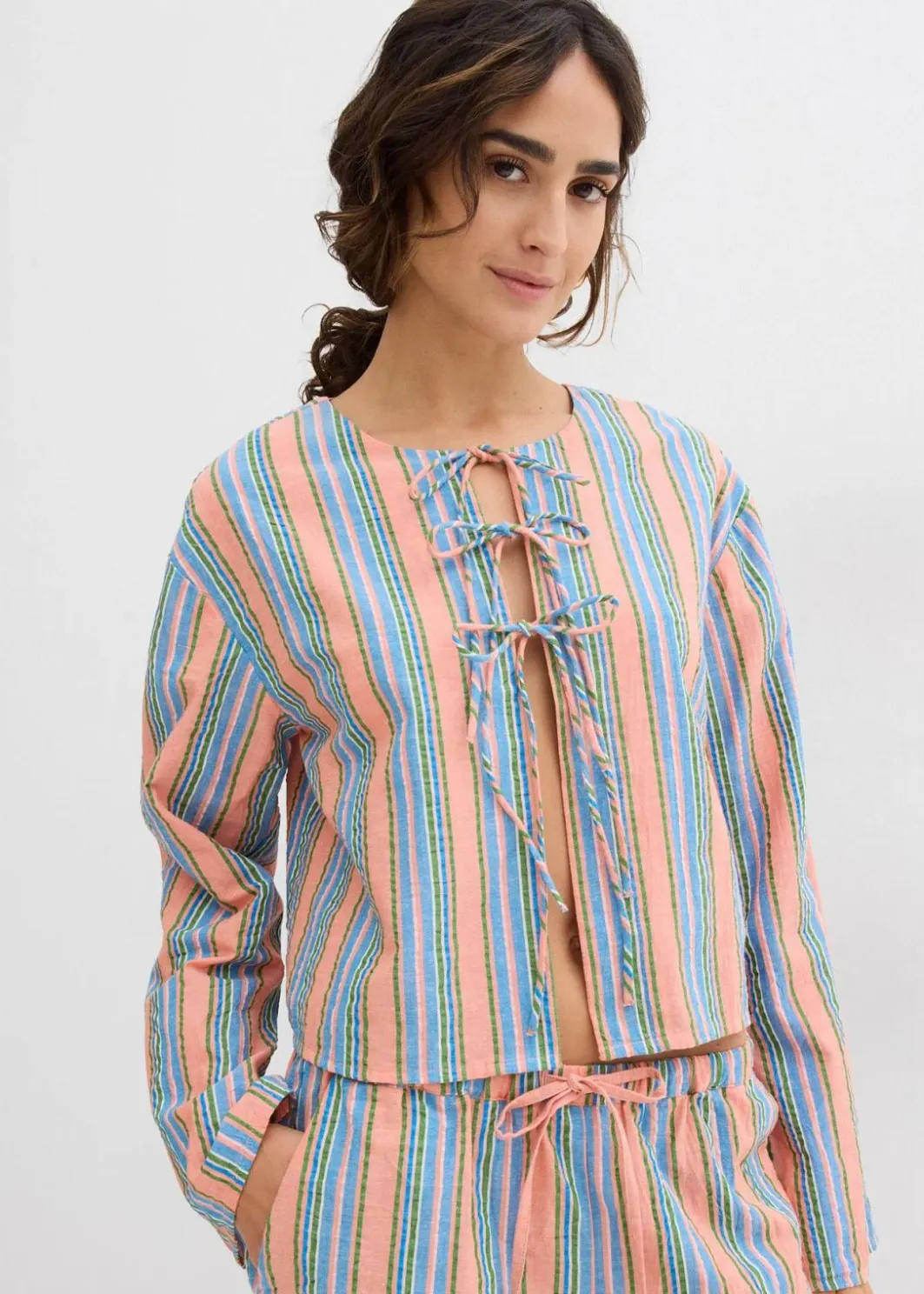 Damen bonprix Blusen & Tuniken|Bluse aus reiner Baumwolle