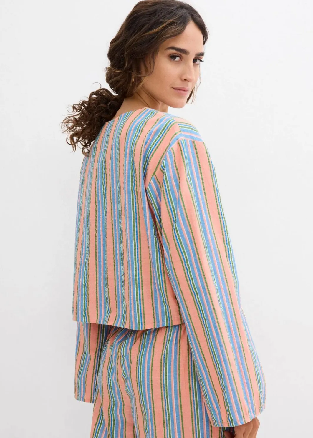 Damen bonprix Blusen & Tuniken|Bluse aus reiner Baumwolle