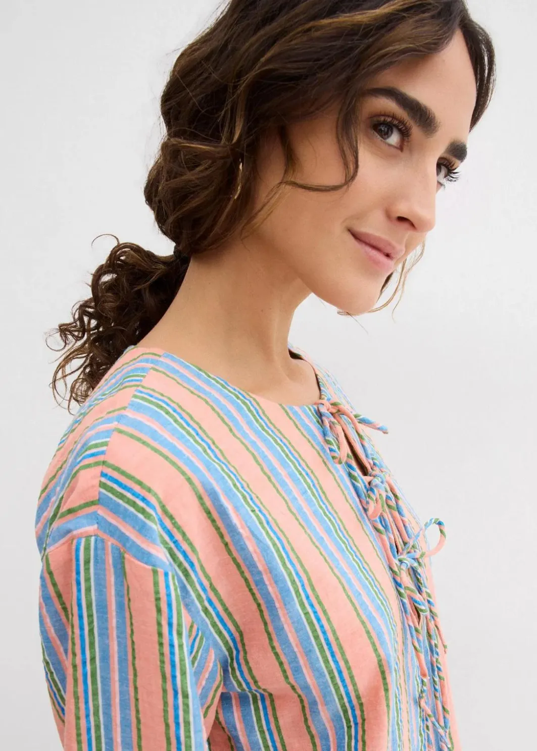 Damen bonprix Blusen & Tuniken|Bluse aus reiner Baumwolle