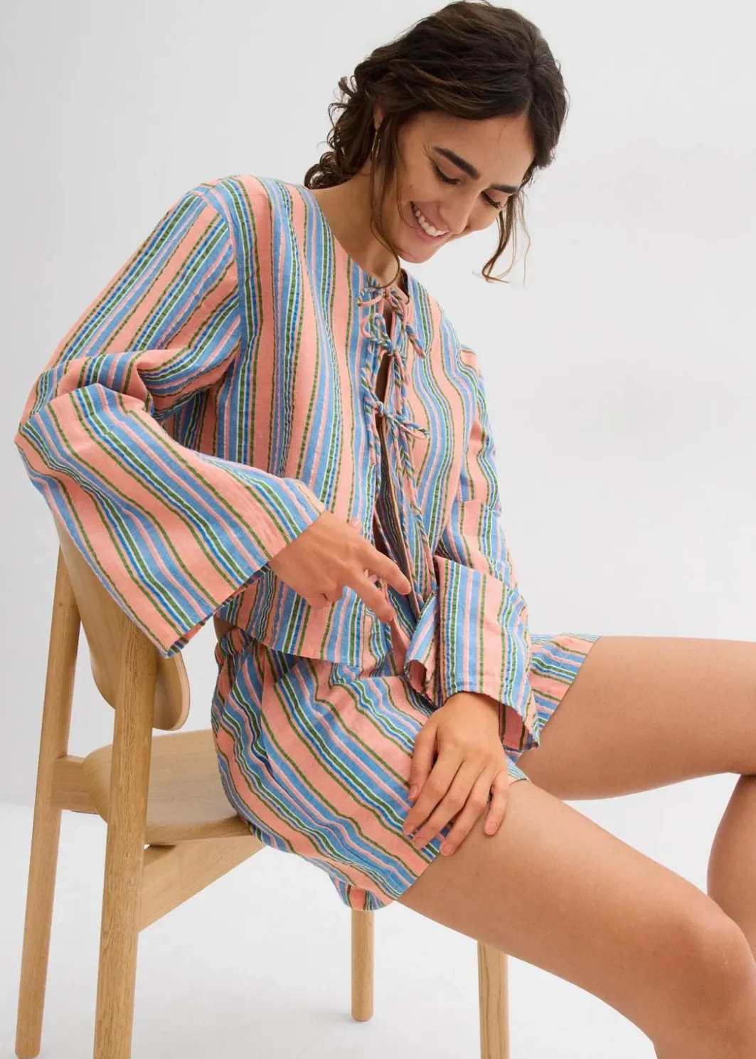 Damen bonprix Blusen & Tuniken|Bluse aus reiner Baumwolle