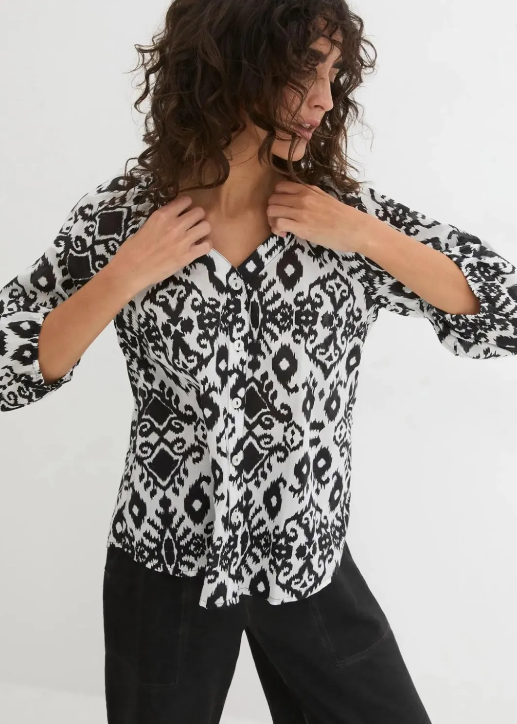 Best Bluse aus reiner Baumwolle Damen Bekleidung·Jacken & Mäntel|Blusen & Tuniken