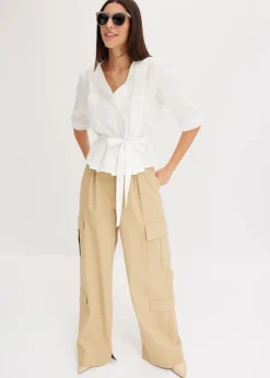 New Bluse aus reiner Baumwolle Damen Bekleidung·Jacken & Mäntel|Blusen & Tuniken