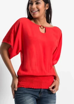 Damen bonprix Nachhaltigere Materialien|Blusen & Tuniken|Bluse aus reiner Viskose