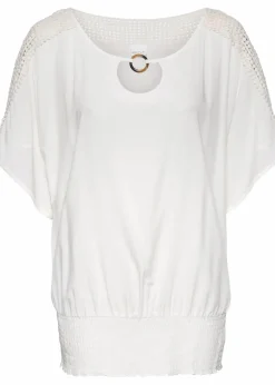 Hot Bluse aus reiner Viskose Damen Blusen & Tuniken|Nachhaltigere Materialien