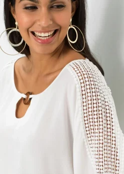 Hot Bluse aus reiner Viskose Damen Blusen & Tuniken|Nachhaltigere Materialien
