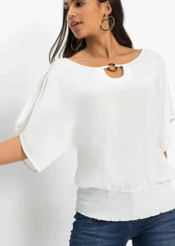 Hot Bluse aus reiner Viskose Damen Blusen & Tuniken|Nachhaltigere Materialien